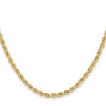 14k 3.3mm Regular Rope Chain - Image 2