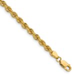 14k 3.8mm Regular Rope Chain
