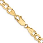 10k 5.25mm Semi-Solid Curb Link Chain - Image 3