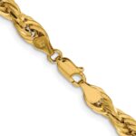 10k 5.4mm Semi-Solid Rope Chain - Image 3