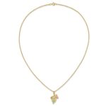 10k Tri-color Black Hills Gold Necklace - Image 5