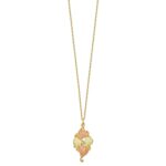 10k Tri-color Black Hills Gold Necklace - Image 2