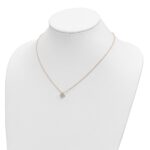 10K Tri-color w/12K Accents Diamond Black Hills Gold Necklace - Image 3