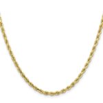 10k 3.25mm Diamond-cut Rope Chain - Image 2