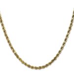 10k 3.5mm Diamond-cut Rope Chain - Image 2