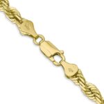 10k 5.5mm Diamond-cut Rope Chain - Image 3