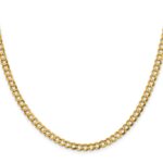 10K 4.7mm Lightweight Flat Cuban Chain - Image 2