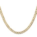 10K 4.5mm Open Concave Curb Chain 10K - Image 2