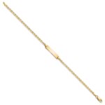 10k Flat Anchor Link ID Bracelet - Image 2
