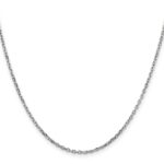 10k WG 1.8mm D/C Round Open Link Cable Chain - Image 2