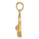 14K 2-D Nantucket Basket Charm - Image 2