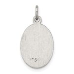 Sterling Silver Antiqued Our Lady of Guadalupe Medal - Image 4