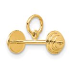 10k Barbell Charm - Image 5