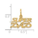 10K SUPER DAD Charm - Image 3