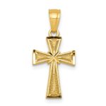 10k Cross Pendant