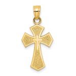 10k Reversible Cross Charm - Image 4
