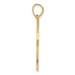 10K Passion Cross W/ JESUS Reversible Pendant - Image 2