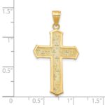 10k Passion Cross Pendant - Image 3