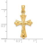 10k Reversible Crucifix /Cross Pendant - Image 3