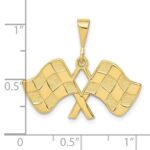 10k Racing Flags Pendant - Image 3