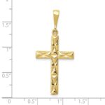 10k Reversible Latin Cross Pendant - Image 4