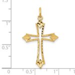 10k Cross Charm - Image 3