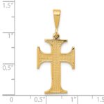 10k Cross Charm - Image 3