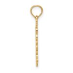 10K Double Palm Trees Pendant - Image 2