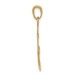 10k 3-D Anchor Pendant - Image 2