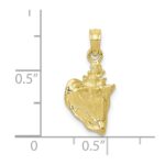 10k 3-D Conch Shell - Image 3