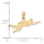10k Female Swimmer Charm - Image 3