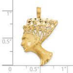 10K Nefertiti Pendant - Image 3