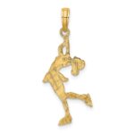 10k Ice Skater Turning Charm - Image 4