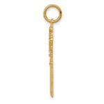 10k Solid Key Charm - Image 2