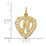 10k Initial N Charm - Image 3