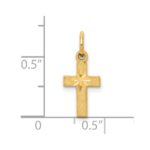 10k Cross Charm - Image 3