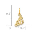10K Initial A Charm - Image 3