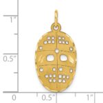 10k Hockey Mask Charm - Image 4