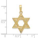 10K Star of David Pendant - Image 3