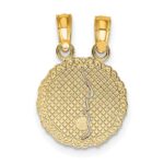 10K BEST FRIENDS FOREVER Break Apart Pendant - Image 4