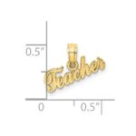 10k TEACHER Charm - Image 3