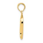 10K DOG BOWL Pendant - Image 2