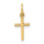 10k Small Cross Charm - Image 4