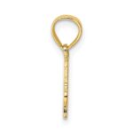 10K BEST FATHER Pendant - Image 2