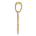 10k Fire Dept Shield Pendant - Image 2