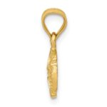 10K Sand Dollar Pendant - Image 2