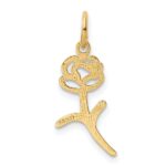 10k Rose Charm - Image 4