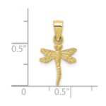10K Dragonfly Pendant - Image 3