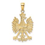 10K Phoenix Mythological Bird Charm - Image 3