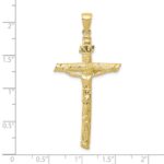 10k INRI Crucifix Pendant - Image 3